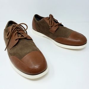 Dr Martens Danny Oxfords Brown Leather Shoes Mens